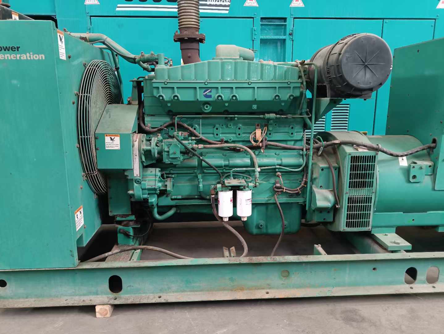 景泰过载会对 600kW 柴油发电机组造成哪些损害?